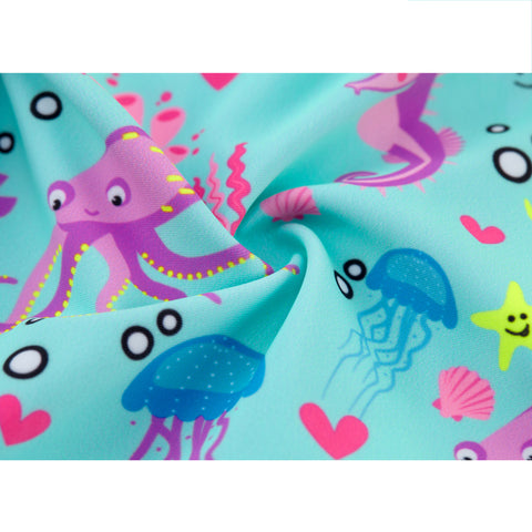 Image of Baby/Toddler Boy One Piece Swimsuit with UPF 50+ Sun Protection Surfing Suit Swimwear