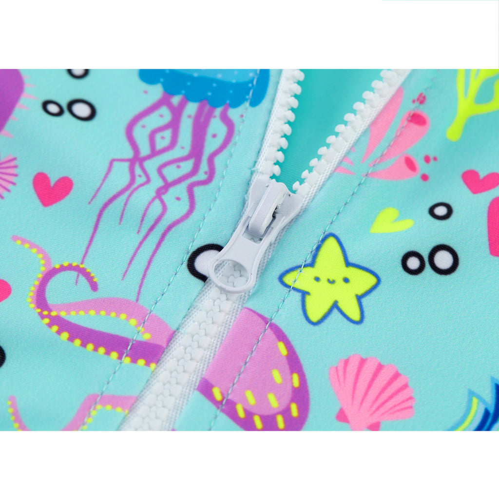 Baby/Toddler Boy One Piece Swimsuit with UPF 50+ Sun Protection Surfing Suit Swimwear