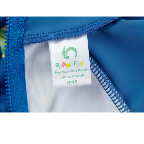 Image of SwimZip UPF 50+ Boys Long Sleeve Sunsuit